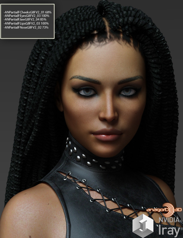 Partial Face Morphs G8F Vol 2