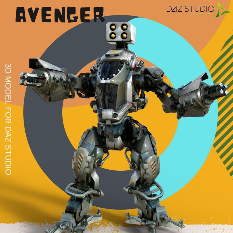 Robot Avenger for DAZ Studio