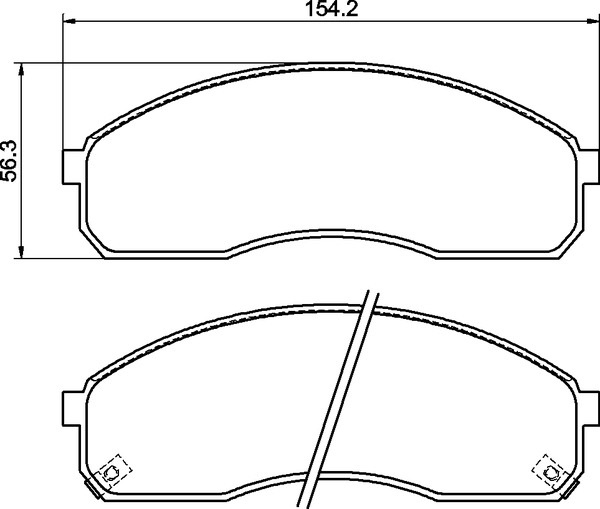CERAMIC FRONT BRAKE PAD SET CERAMIC FRONT BRAKE PAD SET