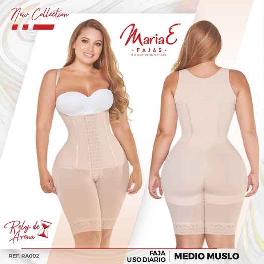 MARIAE FAJAS Colombianas Tummy Control Girdle Open Bust Shapewear Bodysuit