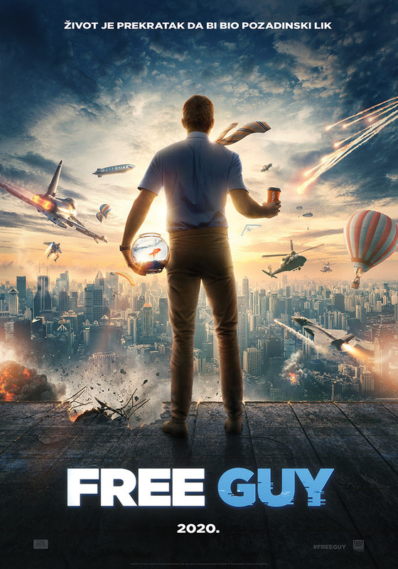 Akcijska komedija ‘Free Guy’ u hrvatskim kinima u prosincu 2020.
