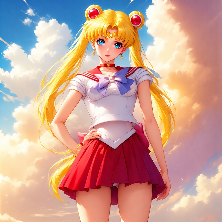 Sailor-Moons-in-very-short-ski-10