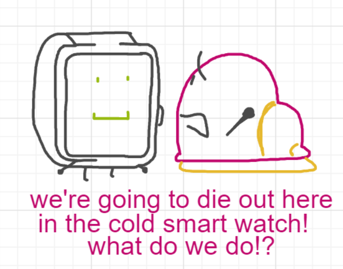 A panel from Chilly, episode two of the Board Boards object show by Furretwalk/WalkingFurret.