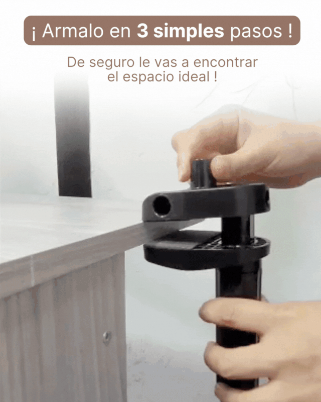 Cómo se arma el soporte RAION paso a paso