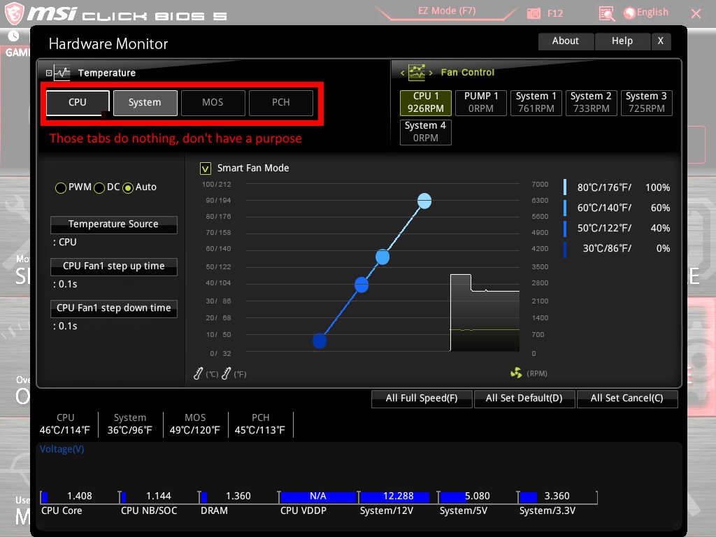 MSI command center resets fan profile settings after Windows reboot | MSI  Global English Forum - Index