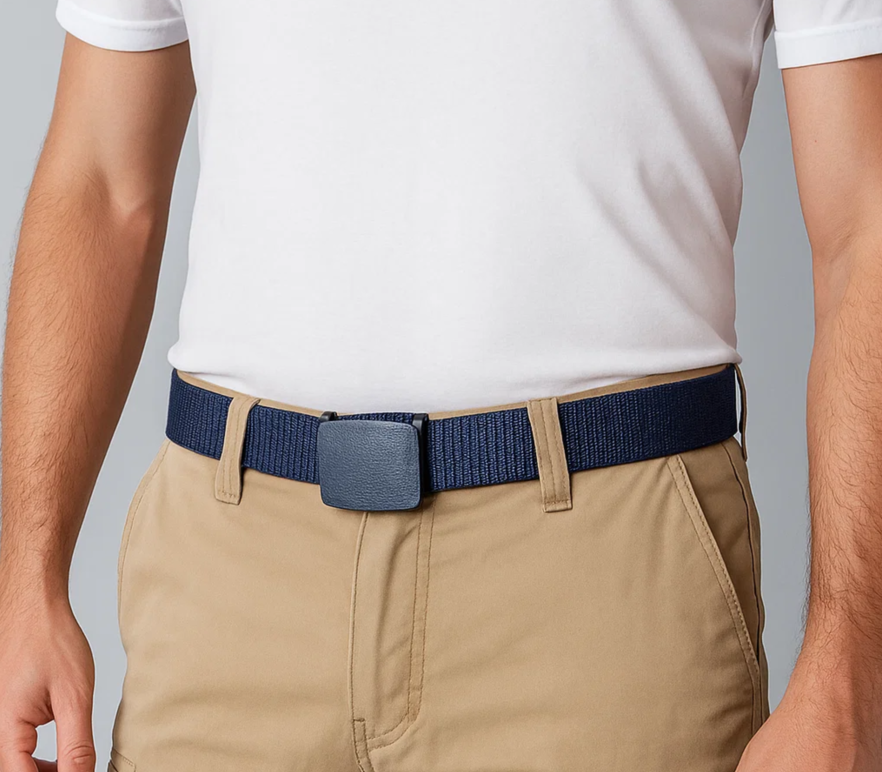 Lightweight laser-cut nylon tactical belt TB-L2 with low-profile design