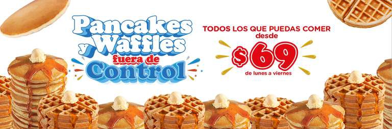 IHOP: Todos los Pancakes y Waffles que puedas comer