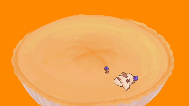 A animated gif of rats popping out of a tart and a rat running on a roof