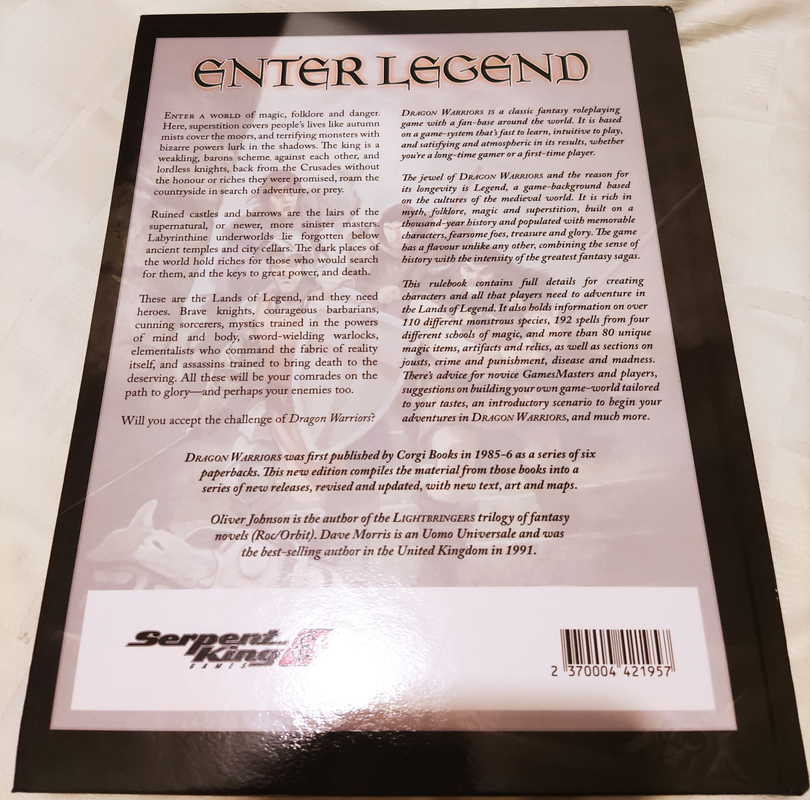 dragon warriors back