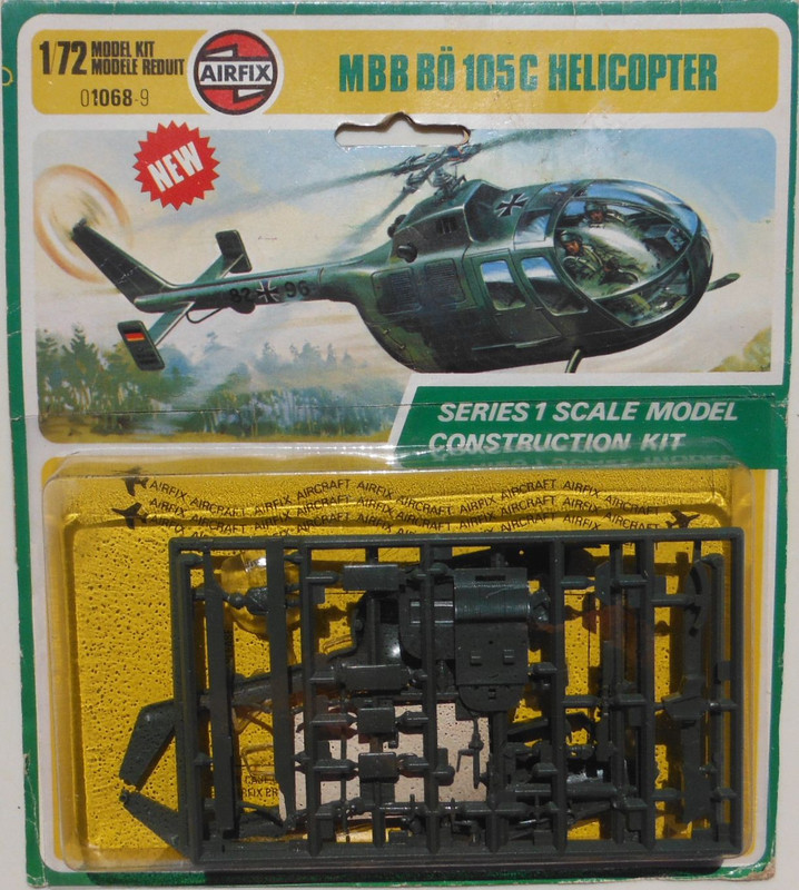 Airfix 72 MBB Bö 105C Helicopter (01068-9)
