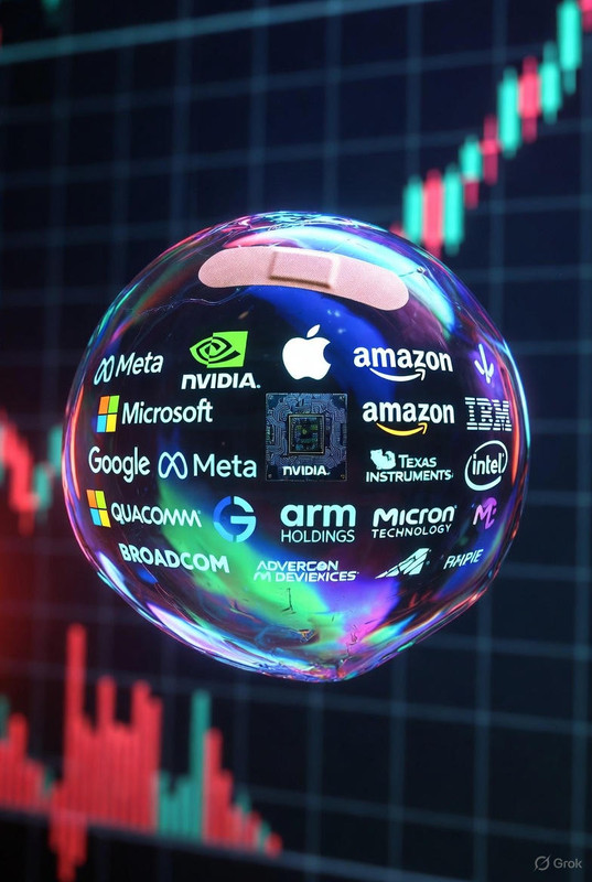 📡 Bolha Tech: O AlÃvio da Nvidia Não Apaga o Fantasma do Estouro