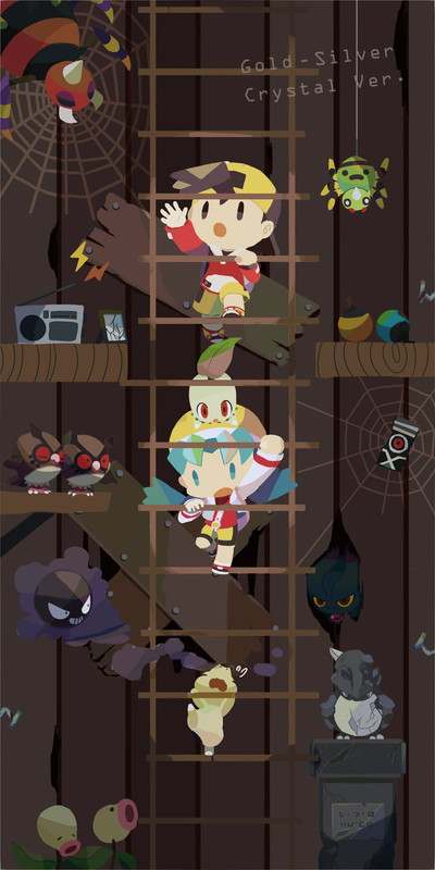 ethan-kris-cyndaquil-chikorita-gastly-an