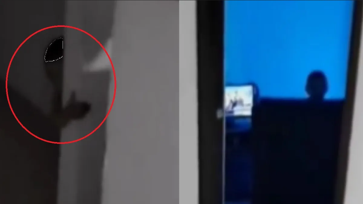 Tiktoker graba el escalofriante encuentro con el fantasma de un niño