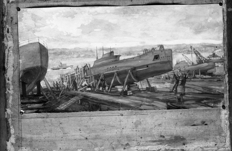 Комсомольск на Амуре на стапелях, 1938г.