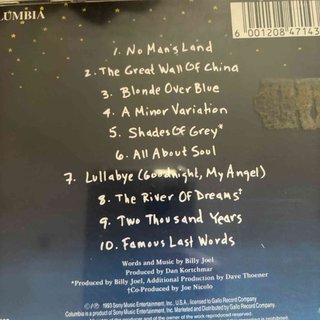Billy Joel: River of Dreams : CD