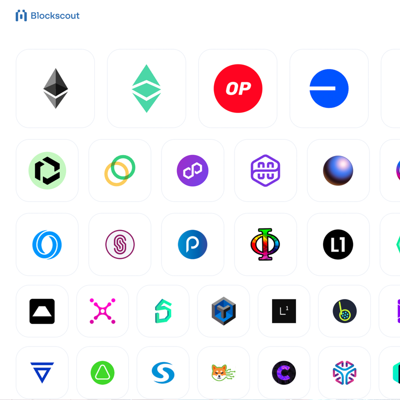 Blockscout Ecosystem