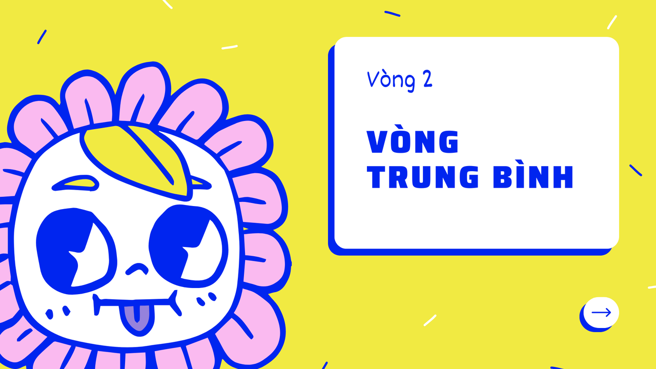 Vàng Xanh dương Hồng Trắng Vui nhộn Trẻ em Ảo Đố vui Bài thuyết trình