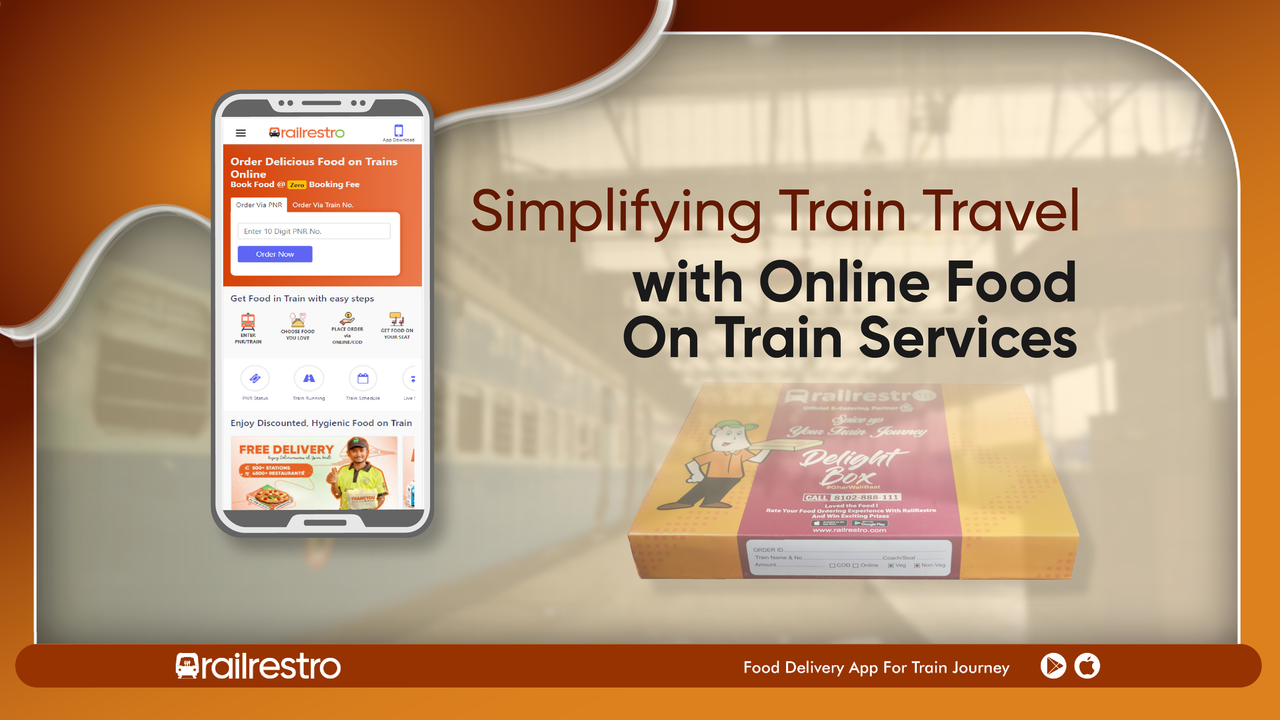 food on train