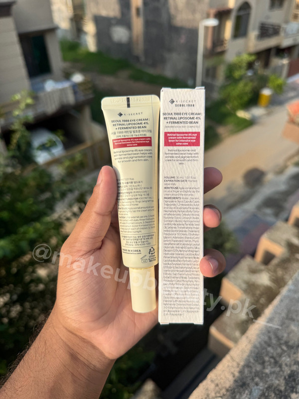 K-Secret Seoul 1988 Retinal Lipsome 4% + Fermented Bean eye cream 30 ML - image 3