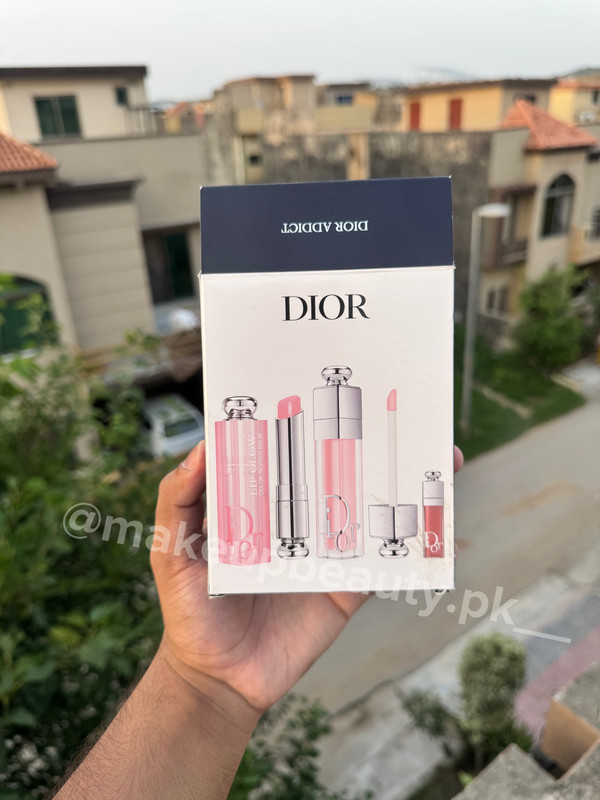 Dior Addict 3 in 1 Lip Glow & Balm set.