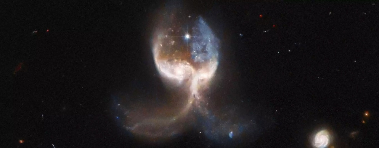 Telescopio Hubble de la NASA capta impresionantes 'alas de ángel' 
