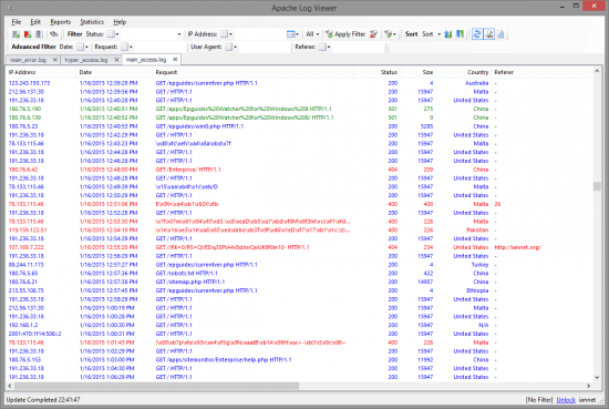 Apache Logs Viewer 5.60