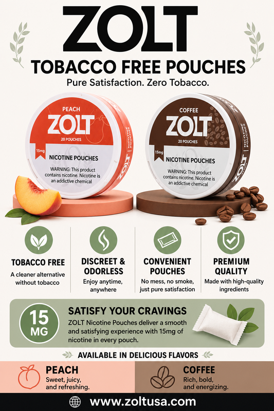 Choose Tobacco Free Pouches for Convenient Daily Nicotine Use