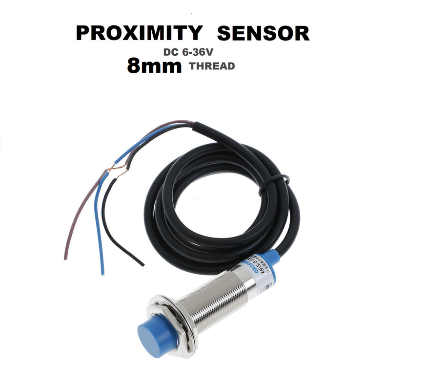 Produktbild von OTOTEC Induktiver Näherungssensor LJ18A3-8-Z/BX – DC 6-36 V, NPN, 8 Mm Abstand, 3-Draht – Für 3D-Drucker & CNC