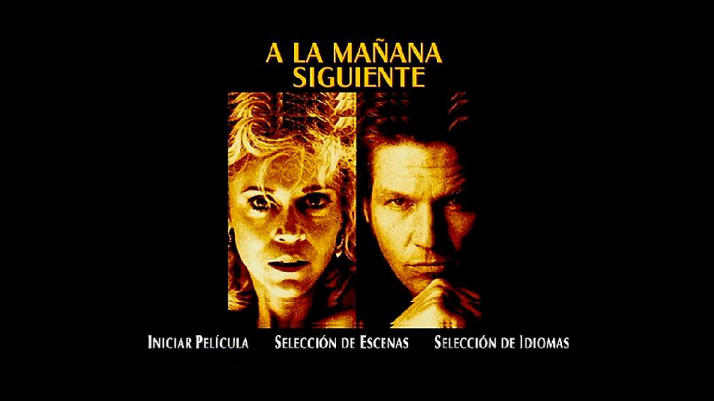 THE MORNING AFTER MENU - A la mañana siguiente (The Morning After) [1986] [Thriller, romance] [DVD9] [PAL] [Leng. ESP/DEU/HUN/ENG] [Subt. Multi]