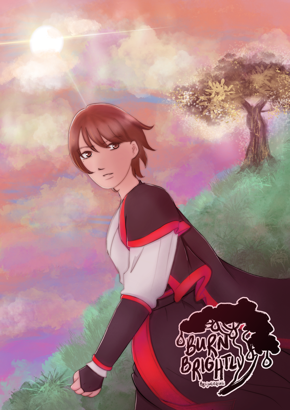 Burn Brightly Comic Cover