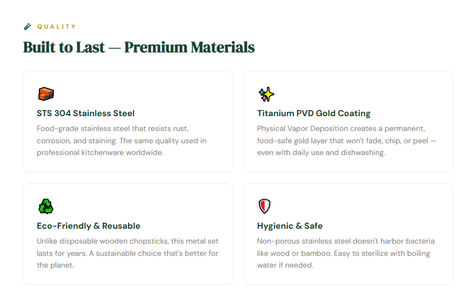 Material and Quality