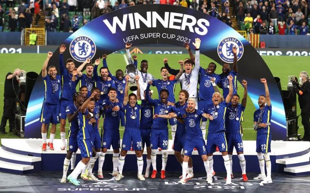 El Chelsa gana la Supercopa UEFA El Chelsa gana la Supercopa UEFA