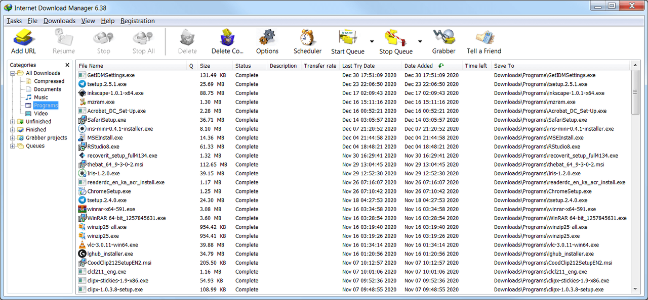 Internet Download Manager (IDM) 2026 screenshot