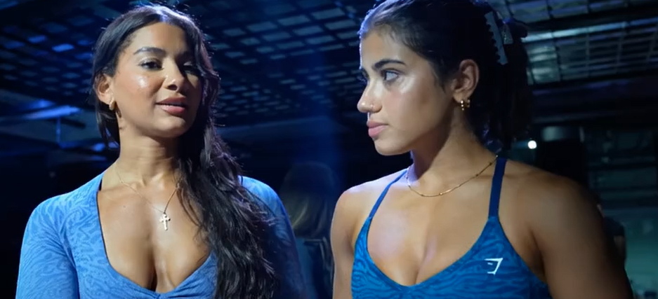 Sara Saffari Passionate Lesbian Kiss with Another Babe Perfect Beautiful Boobs Fully Exposed