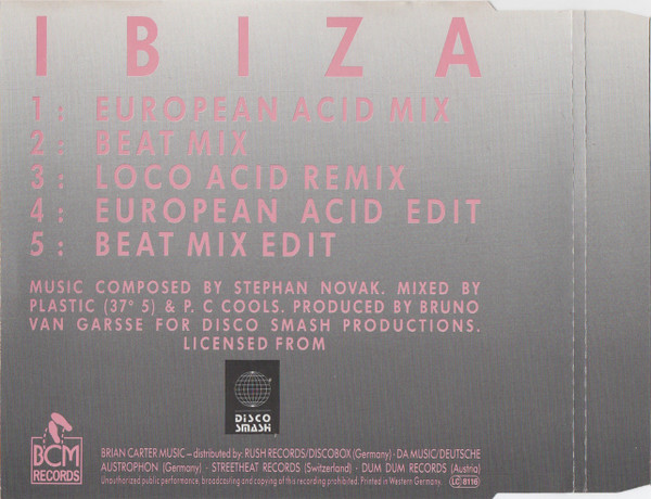 03/04/2023 - Amnesia – Ibiza (CD, Maxi-Single)(BCM Records – BCM 20010)  1988 R-8818805-1533298556-5784