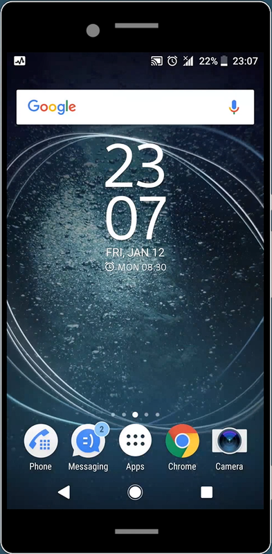 xperia loops live wallpaper apk