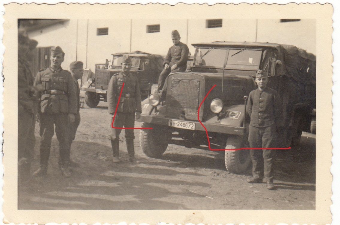 Soldat Inf.Rgt. 86 (mot.) Eschwege LKW PKW Kennu