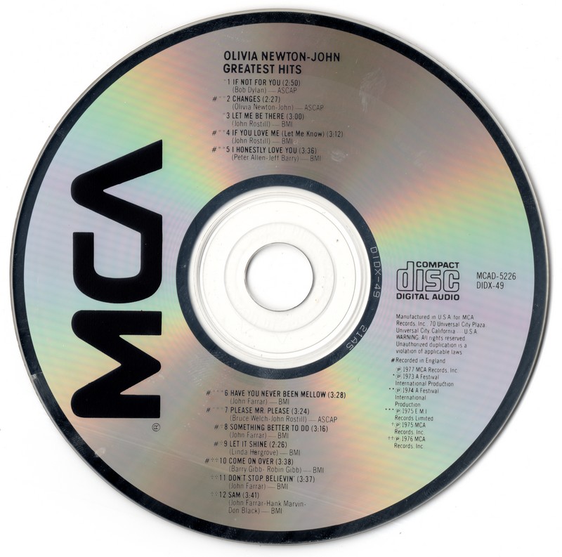 MCAD/DIDX CD series with (or without) actual CSR/DADC pressings ...