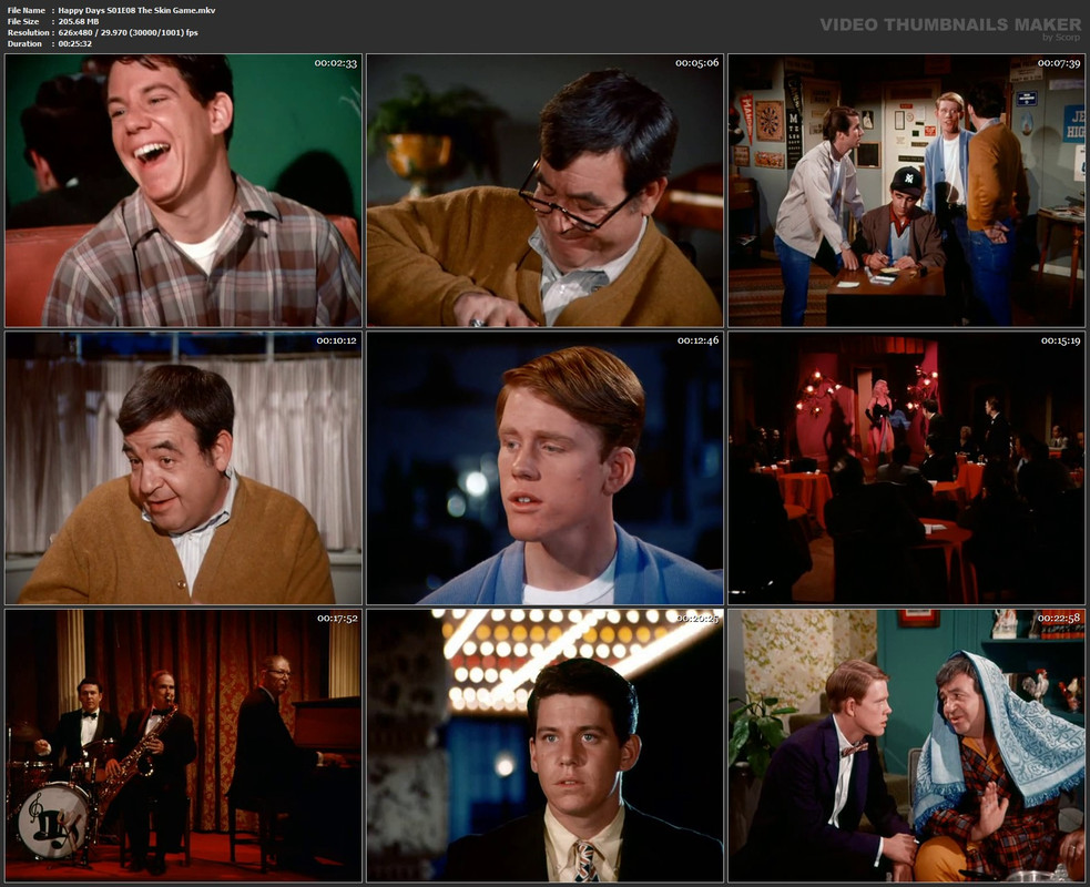 Happy Days S01E08 The Skin Game.mkv