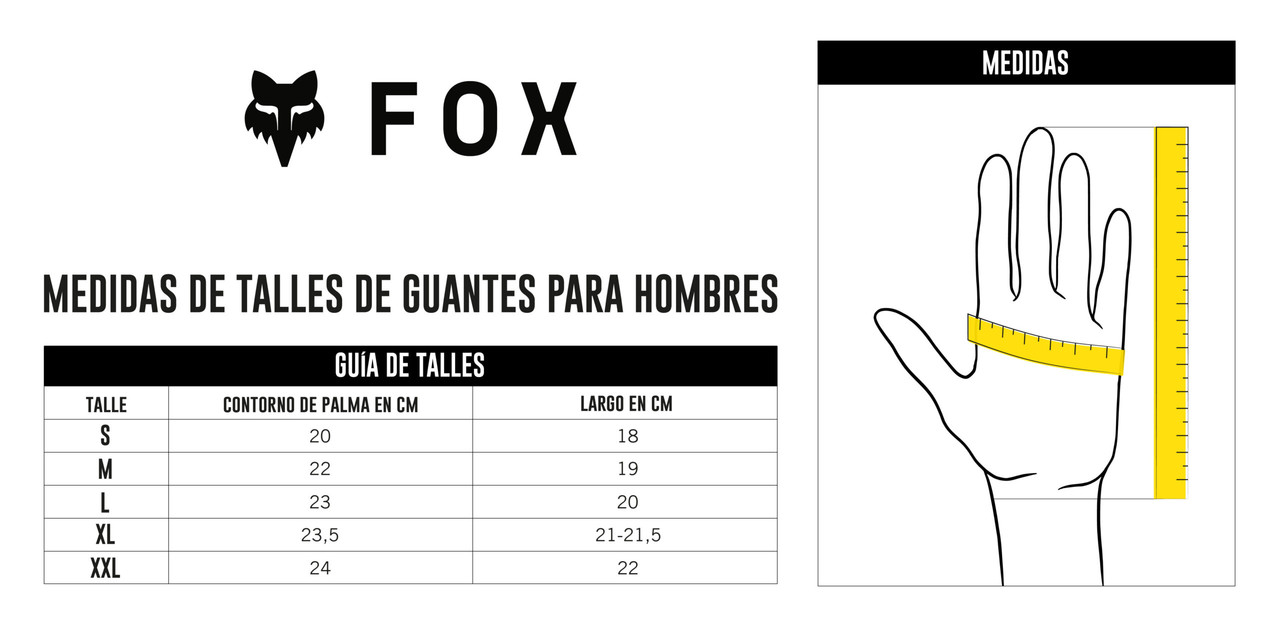 Guantes Fox