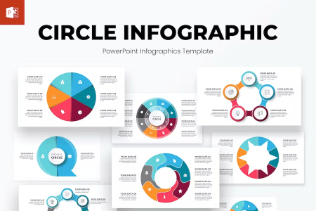 Circle Infographics PowerPoint Template Diagrams Circle Infographics PowerPoint Template Diagrams