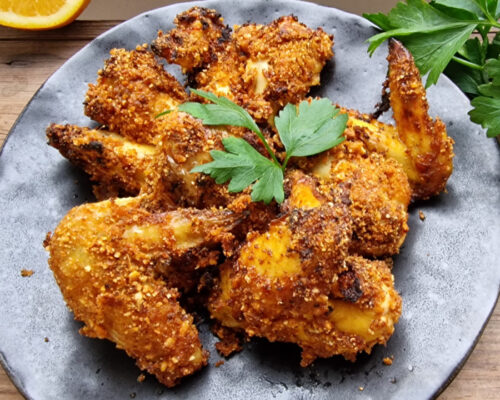 Alitas de pollo a la plancha (550 g.)