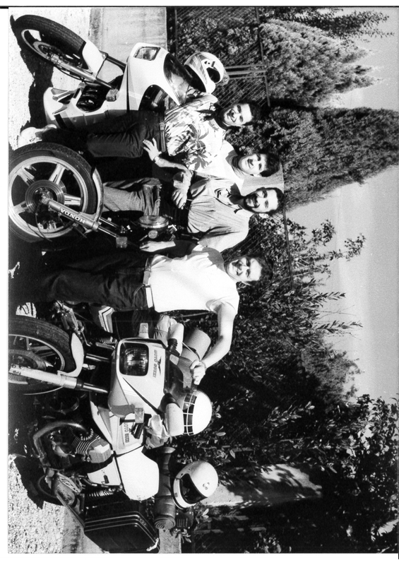 Viaggio in Spagna 1987 foto gruppo