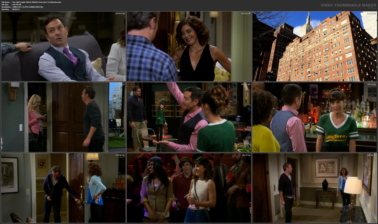 The Odd Couple (2015) S02E03 From Here To Maturity.mkv
