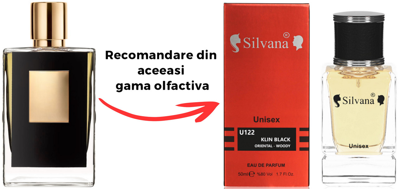 Parfum Silvana Klin Black similar clona inspirat din Kilian Black Phantom www.belti.ro