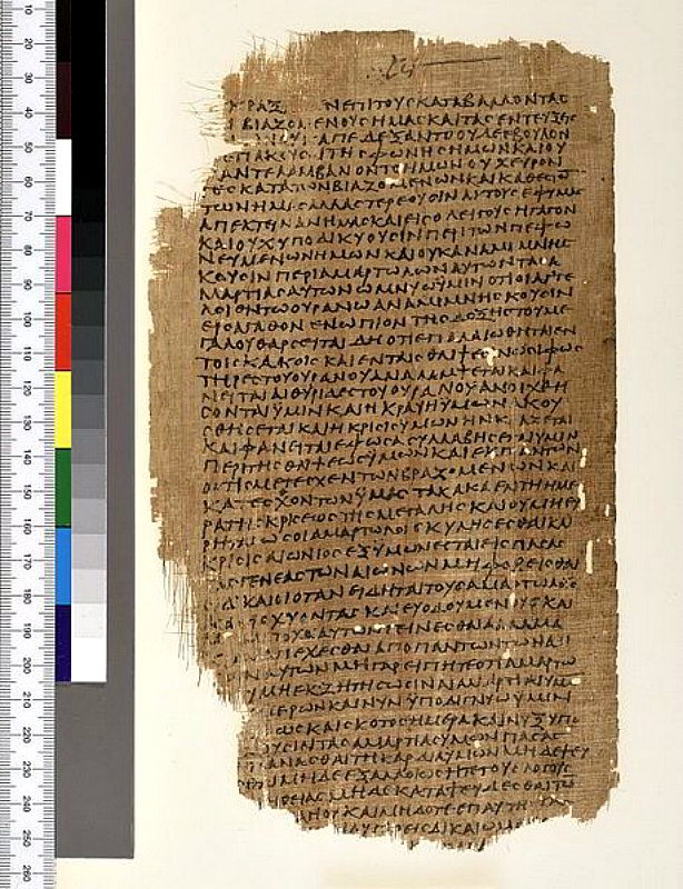 Nephilim spazzati via dalla faccia della Terra, l'antico testo 13 Papiro Chester Beatty