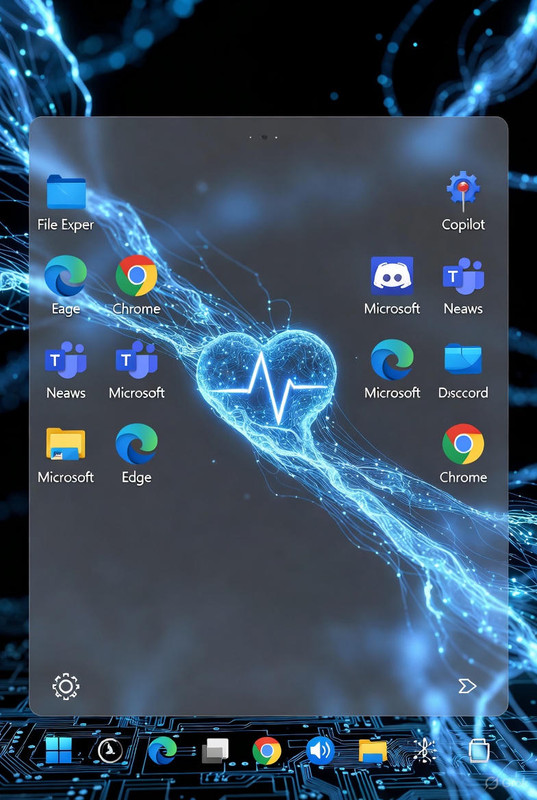 Barra de Tarefas do Windows 11 Evolui com IA: O Pin do Copilot que Transforma Seu Desktop em Assistente Pessoal