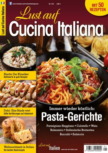 Cover: Lust auf Italien Magazin No 01 2023