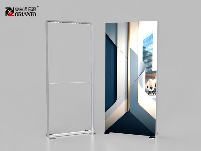 Orlanto 85mm portable folding SEG light box folded for transport and easy setup